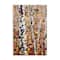 Stupell Industries Autumn Birch Trees Abstract Leaves Wall Plaque Art